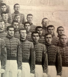 Larry Wells in Cadet Glee Club Larry Wells in Cadet Glee Club