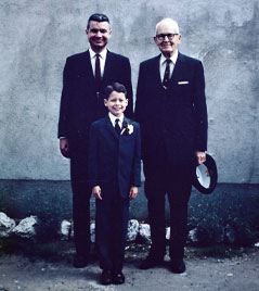 Pete, age 7, his father, USMA 1952, and grandfather, USMA 1910. Pete, age 7, his father, USMA 1952, and grandfather, USMA 1910.