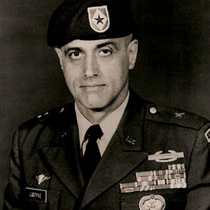Photo of Major General (Retired) Bernard “Burn” Loeffke ’57 