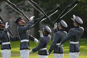 Photo of West Point cadets Photo of West Point cadets